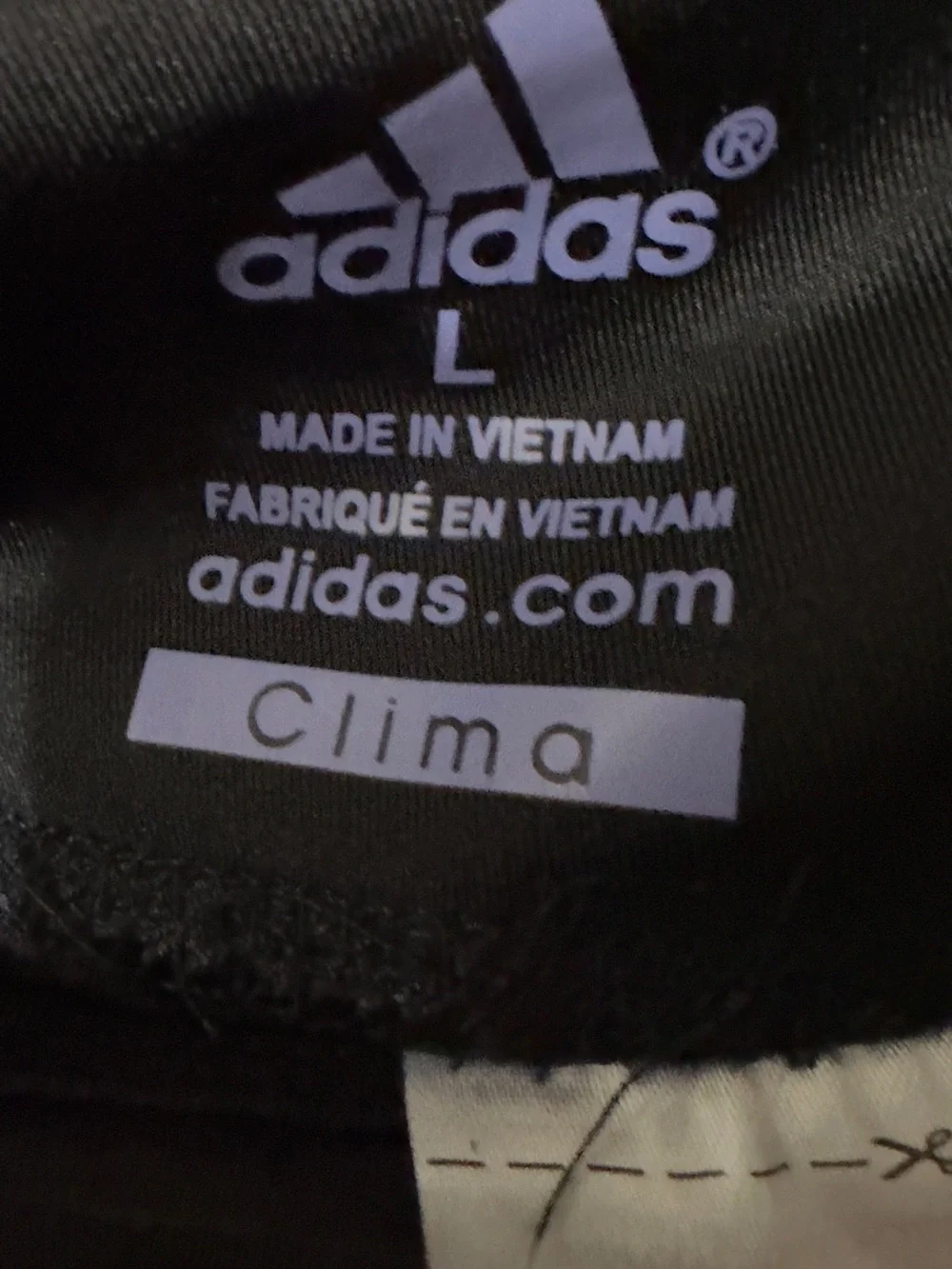 Adidas | NWOT 70% Cotton Black High-Waist 3-Stripe Leggings (siz L girls)
